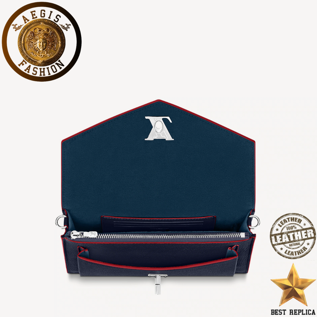 Replica-louis-vuitton-mylockme-chain-pochette-navy-blue-handbag-aegis-fashion