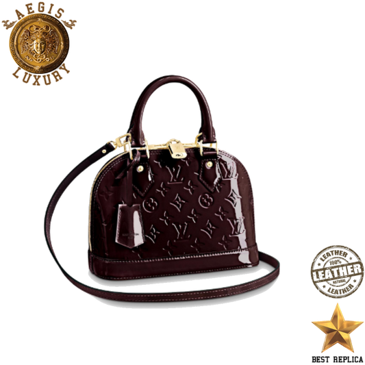 replica-louis-vuitton-alma-bb-monogram-vernis-leather-amarante-red-aegis-fashion
