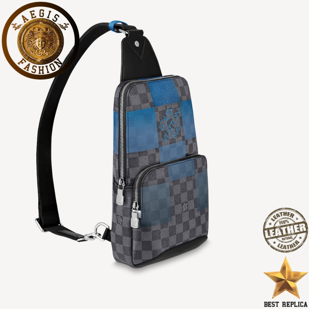 Replica-louis-vuitton-avenue-sling-bag-blue-damier-graphite-giant-coated-canvas-aegis-fashion