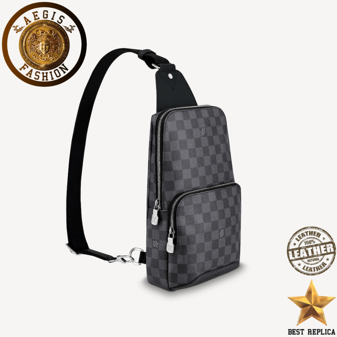 Replica-louis-vuitton-avenue-sling-bag-damier-graphite-canvas-aegis-fashion