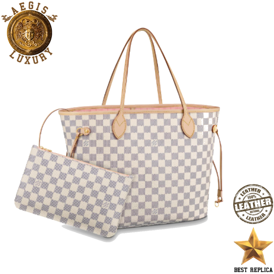 replica-louis-vuitton-damier-azur-canvas-neverfull-mm-rose-ballerine-aegis-fashion