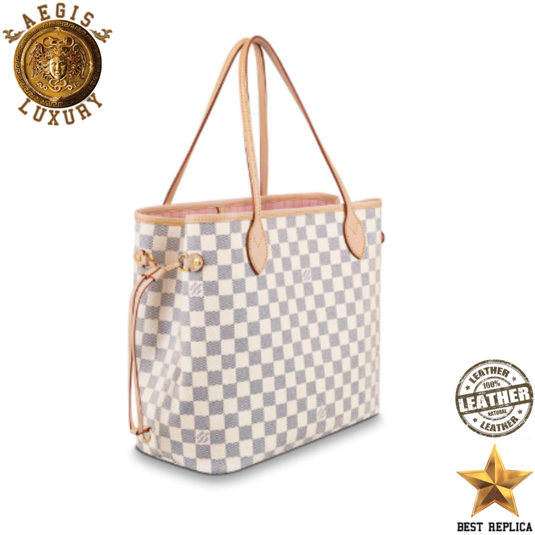 replica-louis-vuitton-damier-azur-canvas-neverfull-mm-rose-ballerine-aegis-fashion