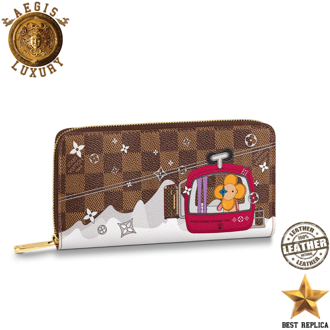 replica-louis-vuitton-damier-ebene-canvas-fuchsia-zippy-wallet-aegis-fashion