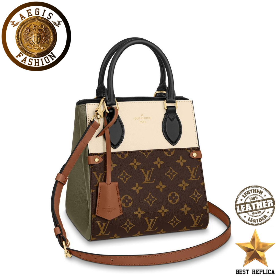 replica-louis-vuitton-fold-tote-pm-monogram-canvas-khaki-green-handbag-aegis-fashion