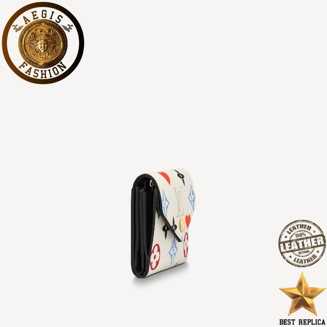 Louis Vuitton Game On Zoe Wallet Autres Toiles Monogram in White Wallet #4797