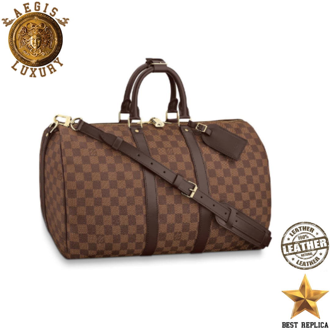 replica-louis-vuitton-keepall-bandouliere-45-damier-ebene-bag-aegis-fashion