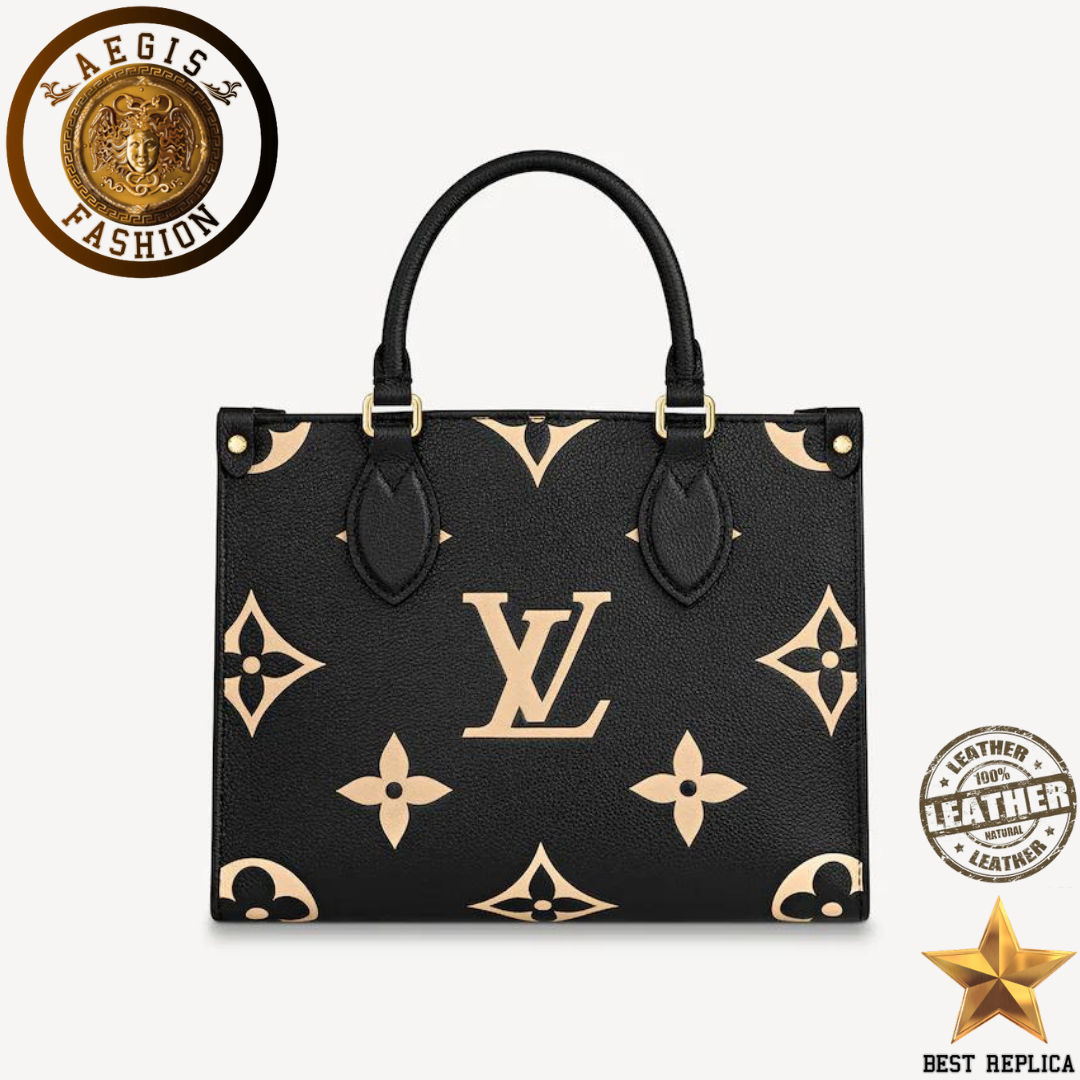 replica-louis-vuitton-onthego-pm-black-handbag-aegis-fashion