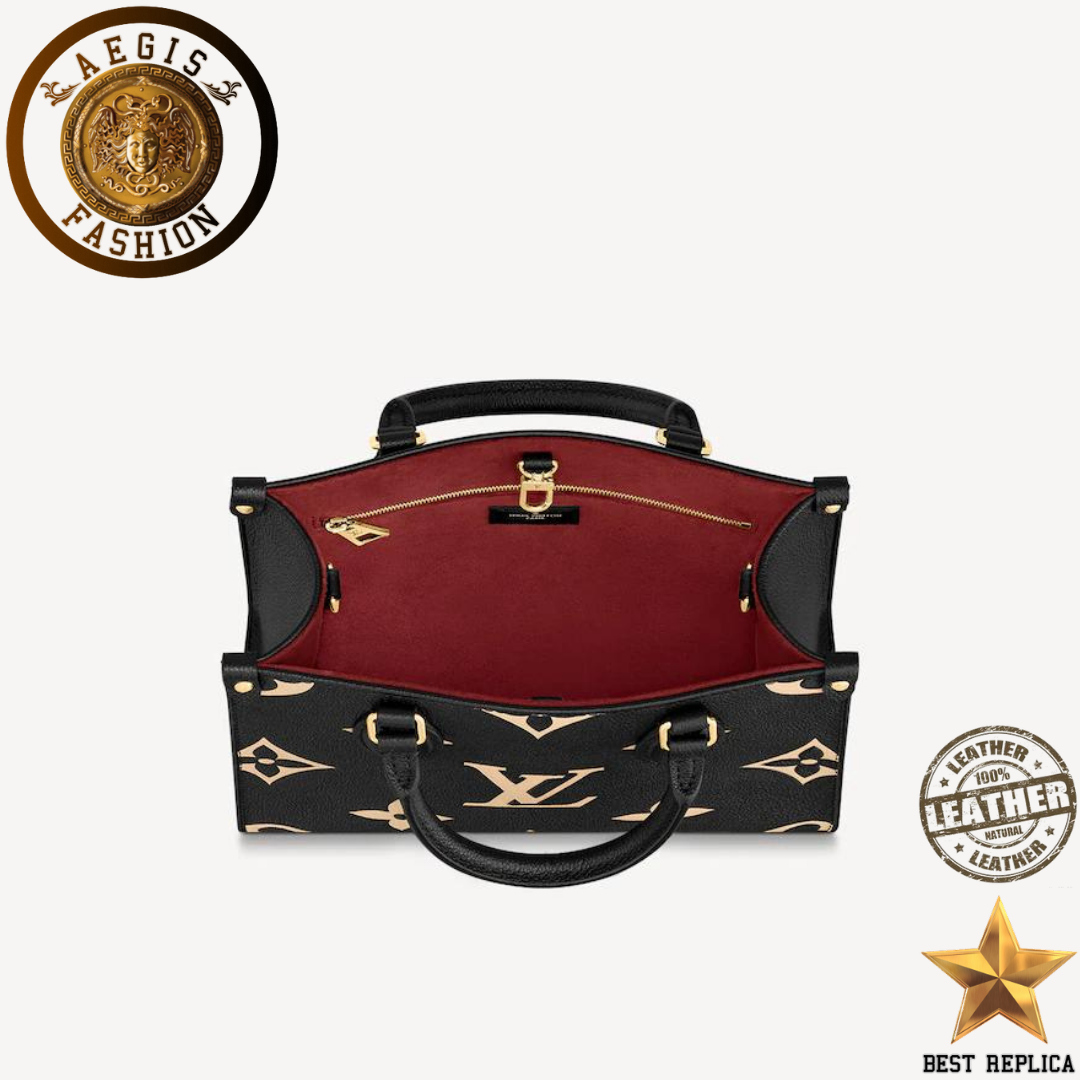 replica-louis-vuitton-onthego-pm-black-handbag-aegis-fashion
