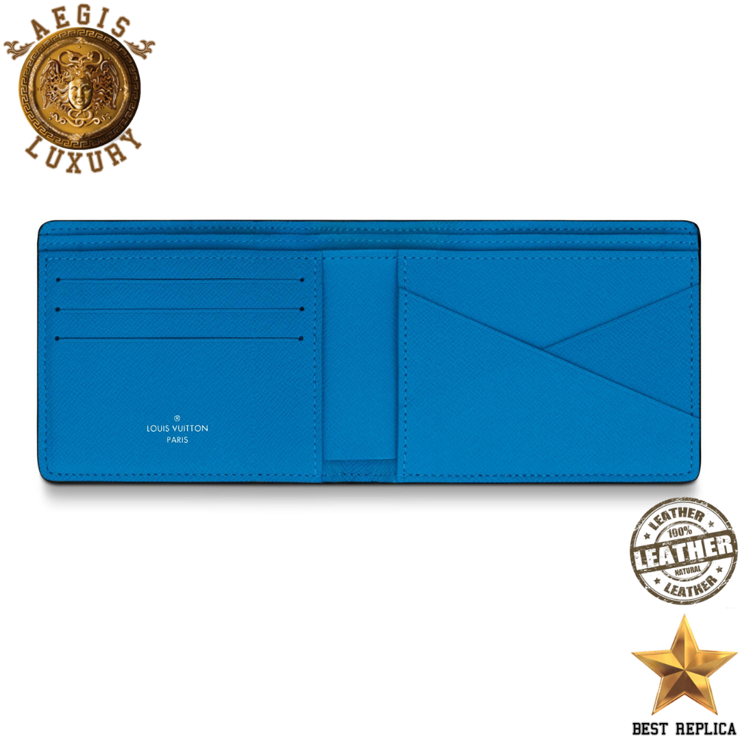 replica-louis-vuitton-monogram-eclipse-lagoon-blue-wallet-aegis-fashion