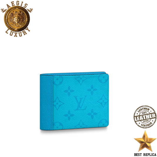 replica-louis-vuitton-monogram-eclipse-lagoon-blue-wallet-aegis-fashion