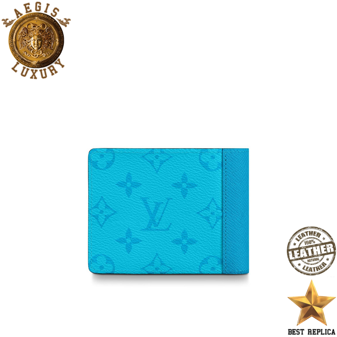 replica-louis-vuitton-monogram-eclipse-lagoon-blue-wallet-aegis-fashion