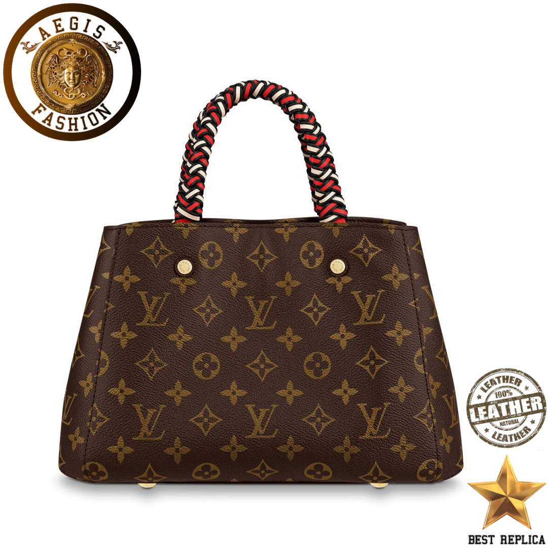 replica-louis-vuitton-montaigne-bb-monogram-canvas-coquelicot-red-creme-beige-safran-yellow-peach-pink-handbag-aegis-fashion