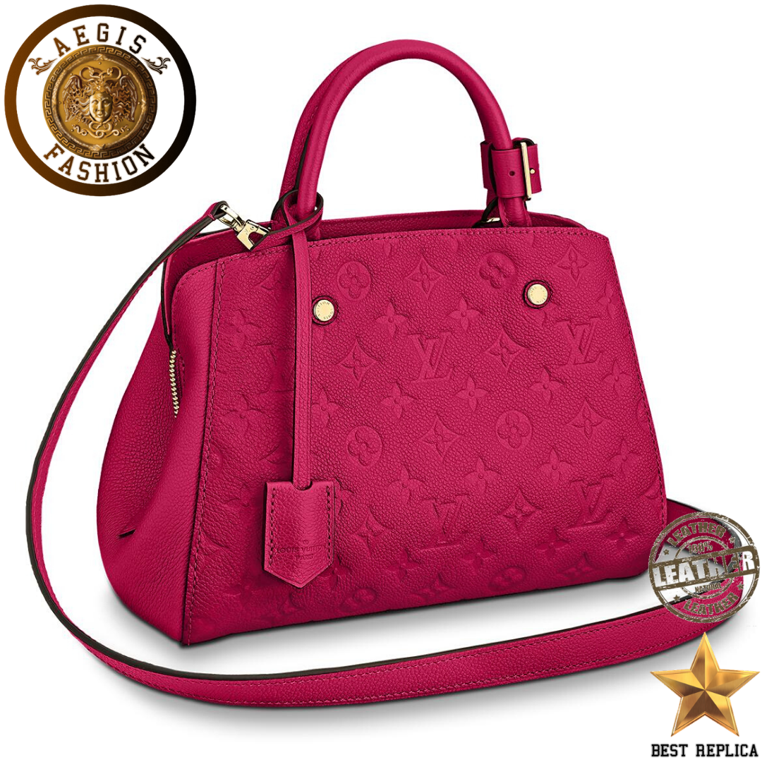 replica-louis-vuitton-montaigne-bb-monogram-empreinte-freesia-pink-handbag-aegis-fashion