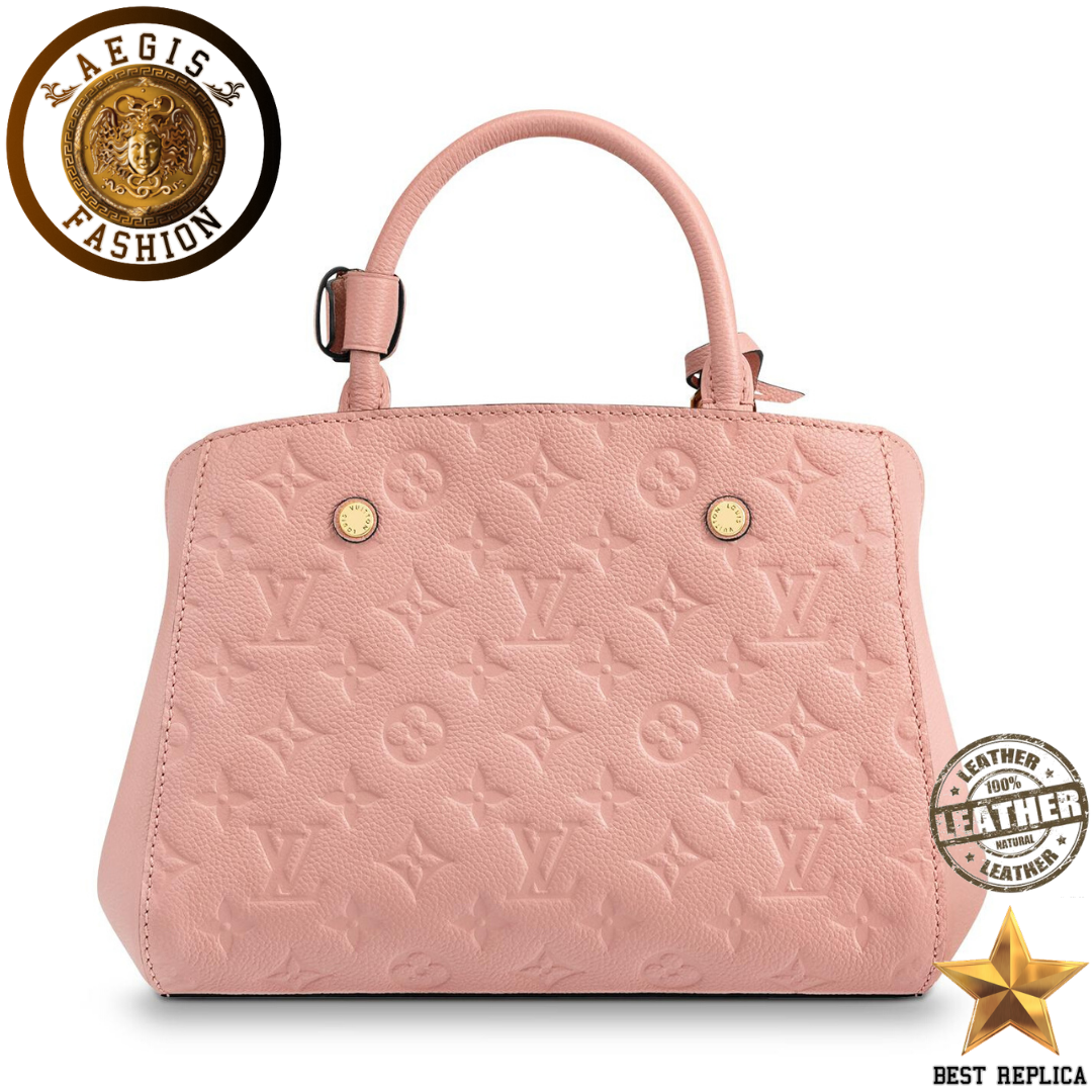 replica-louis-vuitton-montaigne-bb-monogram-empreinte-rose-poudre-pink-handbag-aegis-fashion