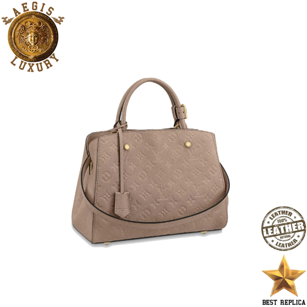 replica-louis-vuitton-montaigne-mm-monogram-empreinte-leather-tourterelle-grey-aegis-fashion