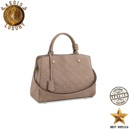 replica-louis-vuitton-montaigne-mm-monogram-empreinte-leather-tourterelle-grey-aegis-fashion