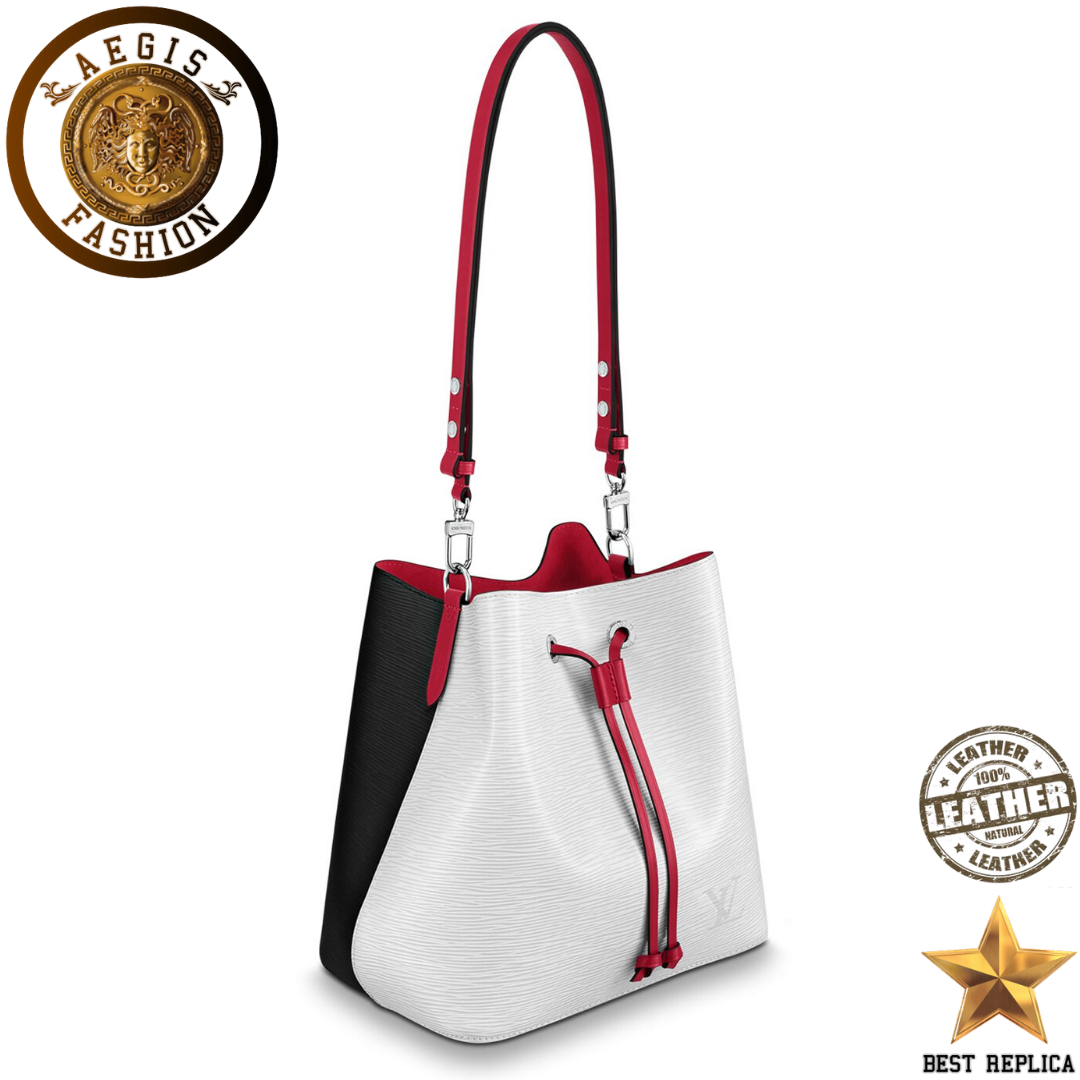 replica-louis-vuitton-neonoe-mm-bucket-epi-leather-white-black-red-handbag-aegis-fashion