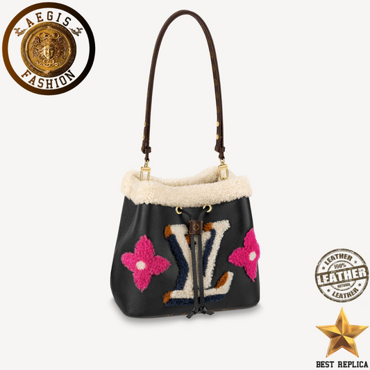 Replica-louis-vuitton-neonoe-mm-other-leather-in-black-handbag-aegis-fashion