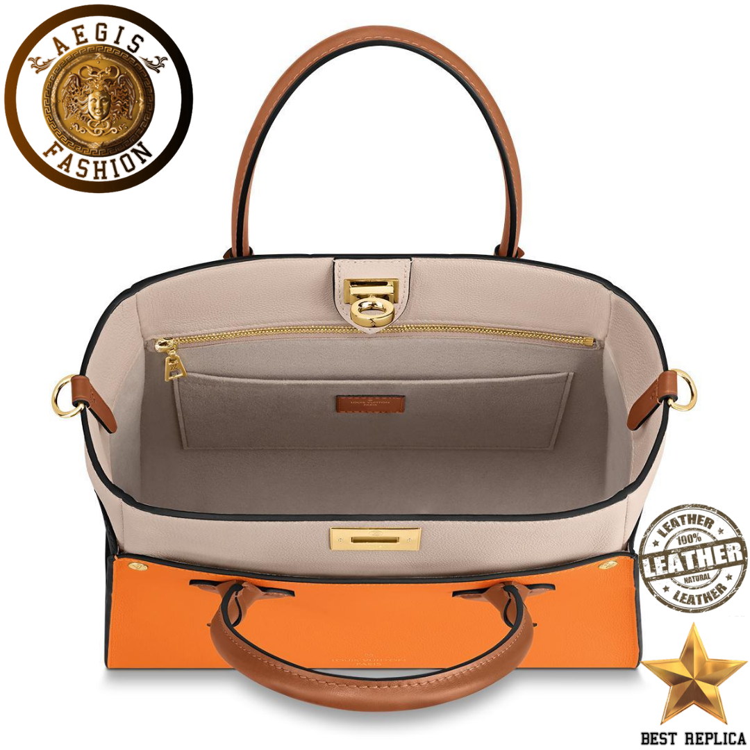 replica-louis-vuitton-on-my-side-summer-gold-yellow-handbag-aegis-fashion