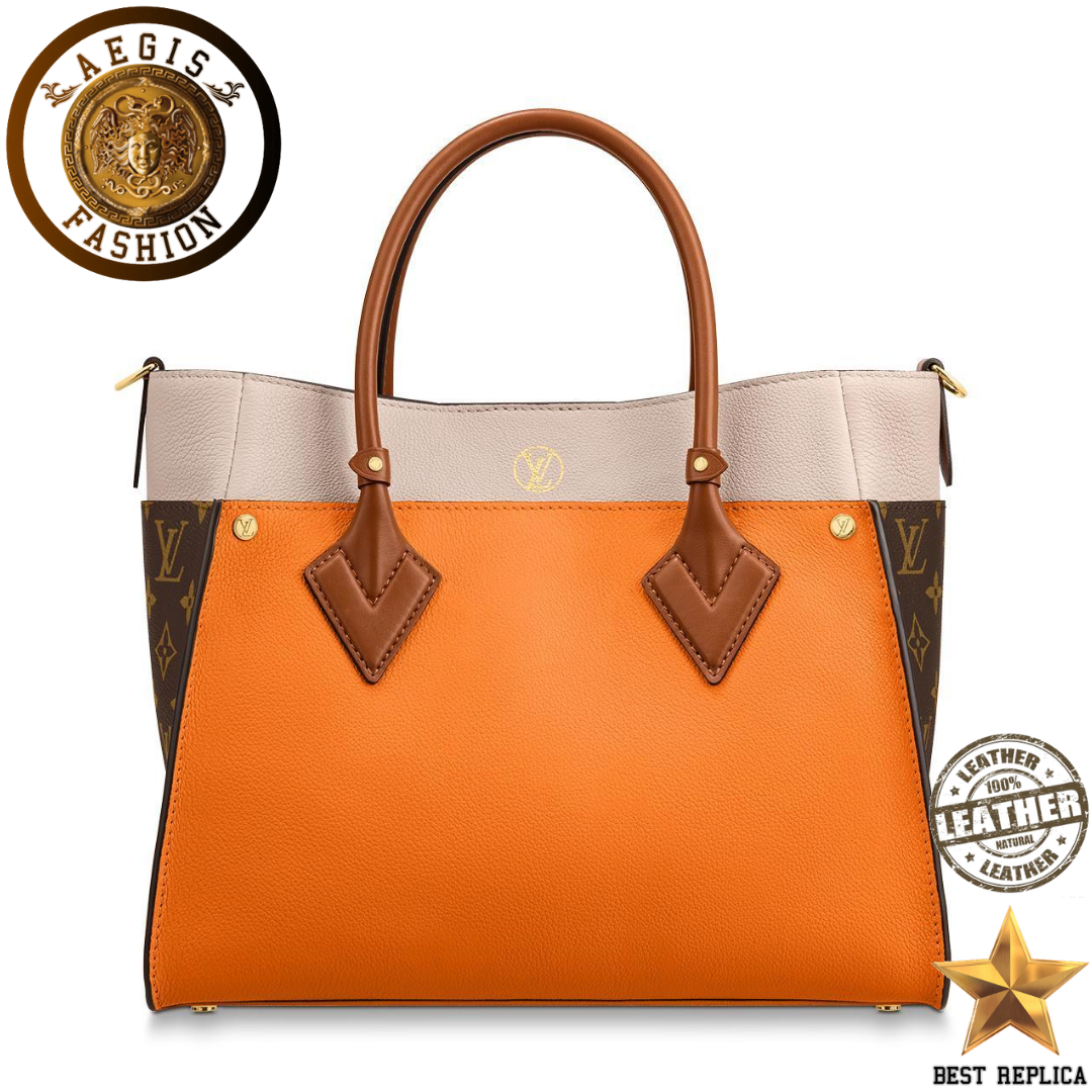 replica-louis-vuitton-on-my-side-summer-gold-yellow-handbag-aegis-fashion