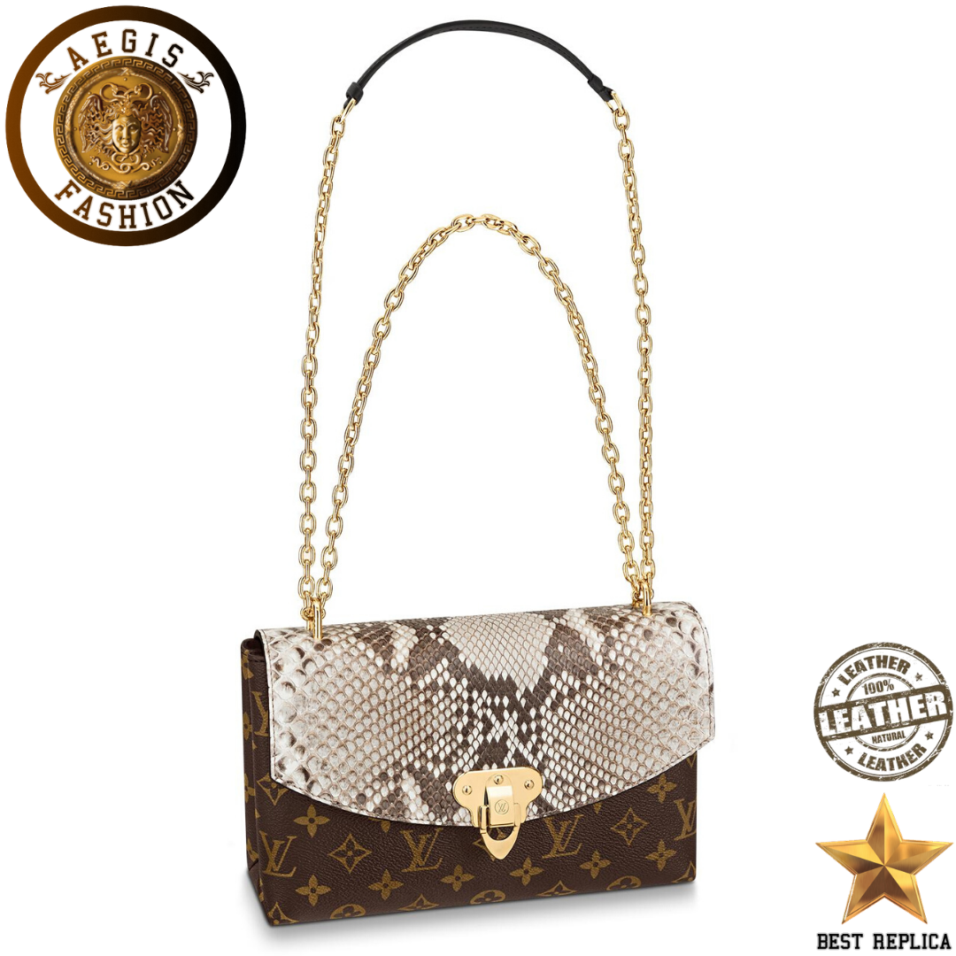 replica-louis-vuitton-saint-placide-chain-monogram-canvas-python-handbag-aegis-fashion