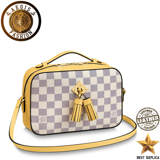 replica-louis-vuitton-saintonge-damier-azur-canvas-pineapple-yellow-handbag-aegis-fashion