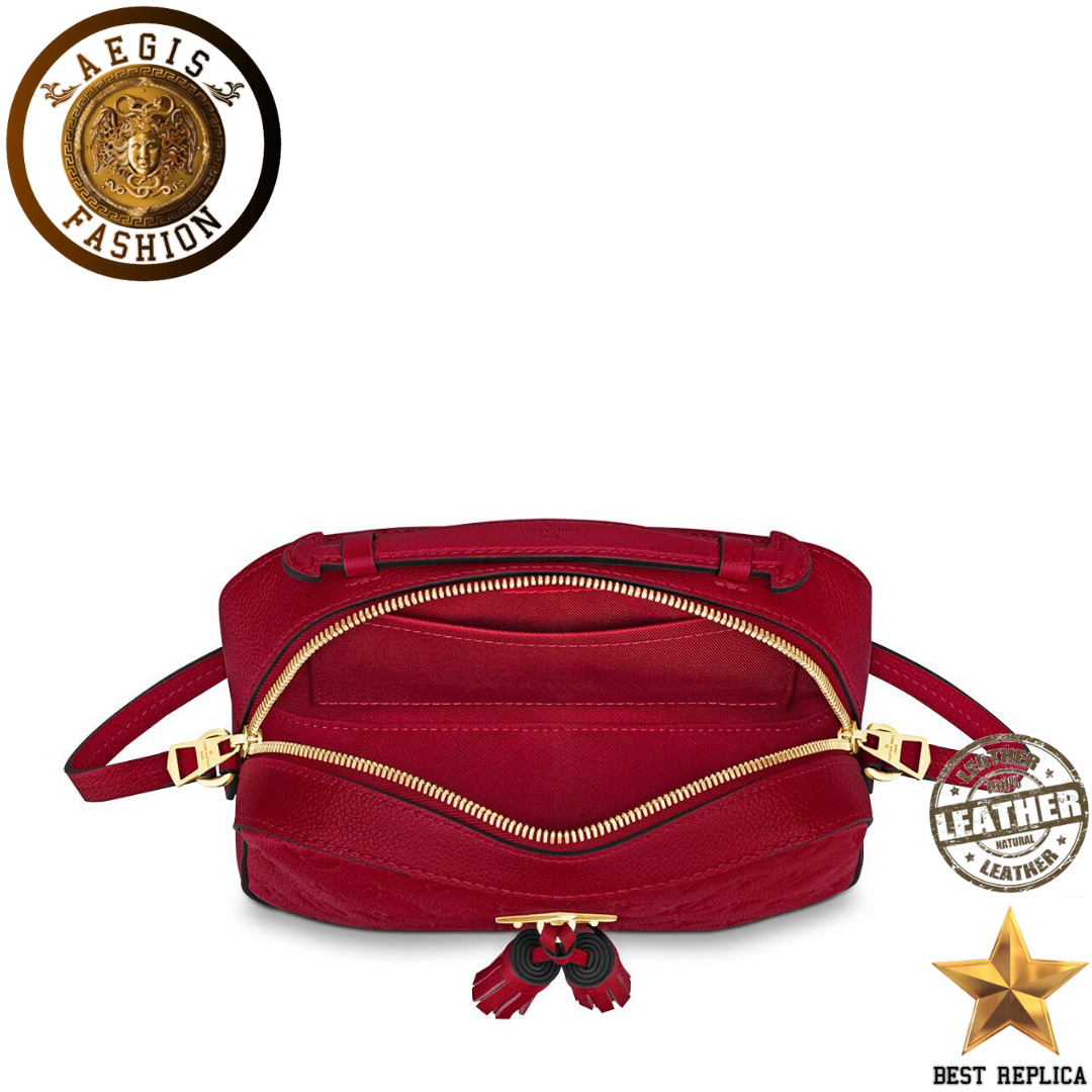 replica-louis-vuitton-saintonge-monogram-empreinte-leather-scarlet-red-handbag-aegis-fashion