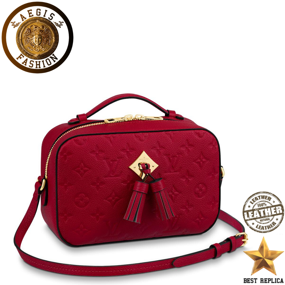 replica-louis-vuitton-saintonge-monogram-empreinte-leather-scarlet-red-handbag-aegis-fashion