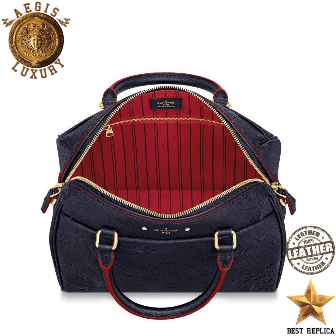 replica-louis-vuitton-speedy-bandouliere-25-monogram-empreinte-leather-marine-rouge-navy-blue-bag-aegis-fashion