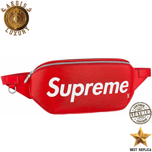 replica-louis-vuitton-supreme-bumbag-red-aegis-fashion