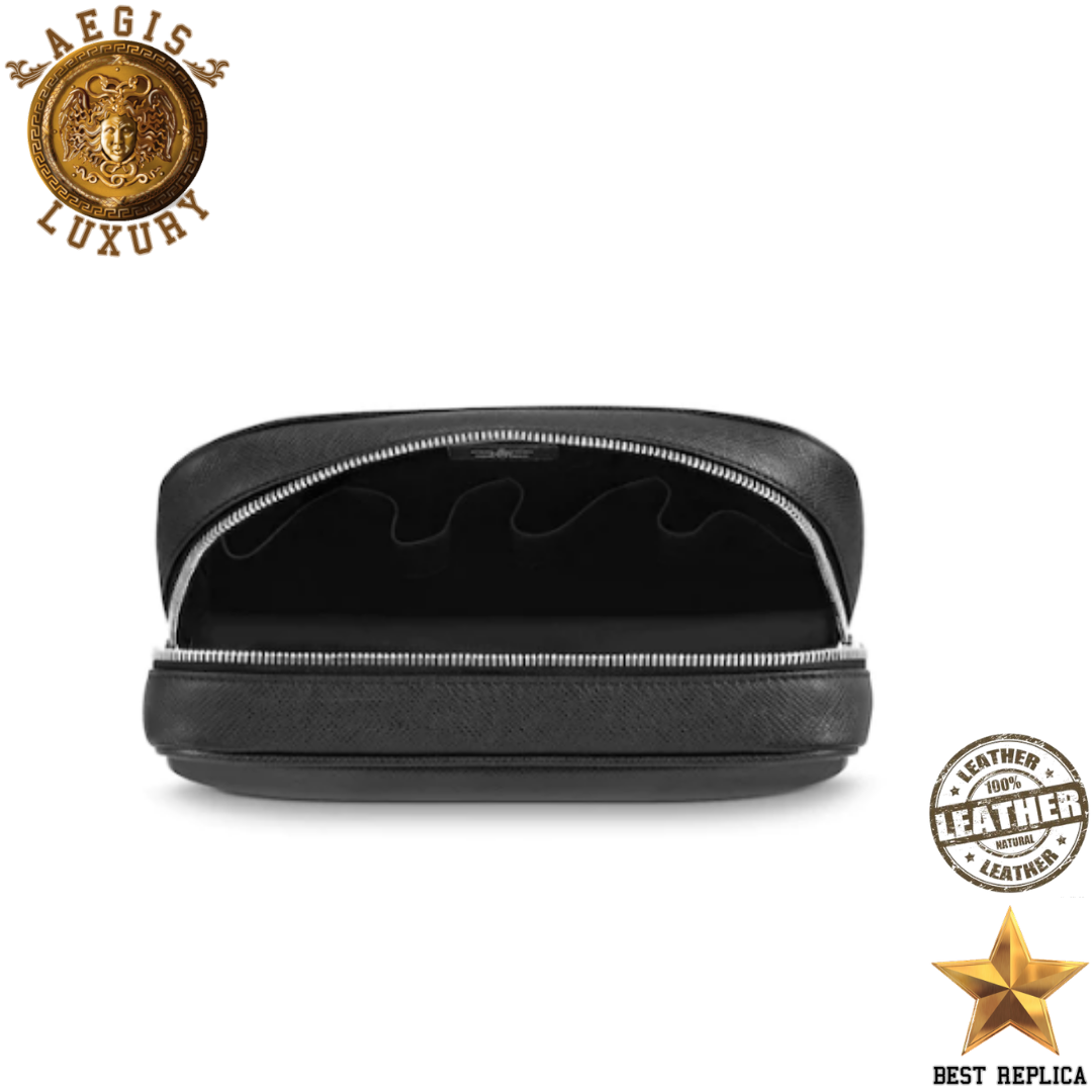 replica-louis-vuitton-toilet-pouch-gm-black-taiga-leather-bag-aegis-fashion