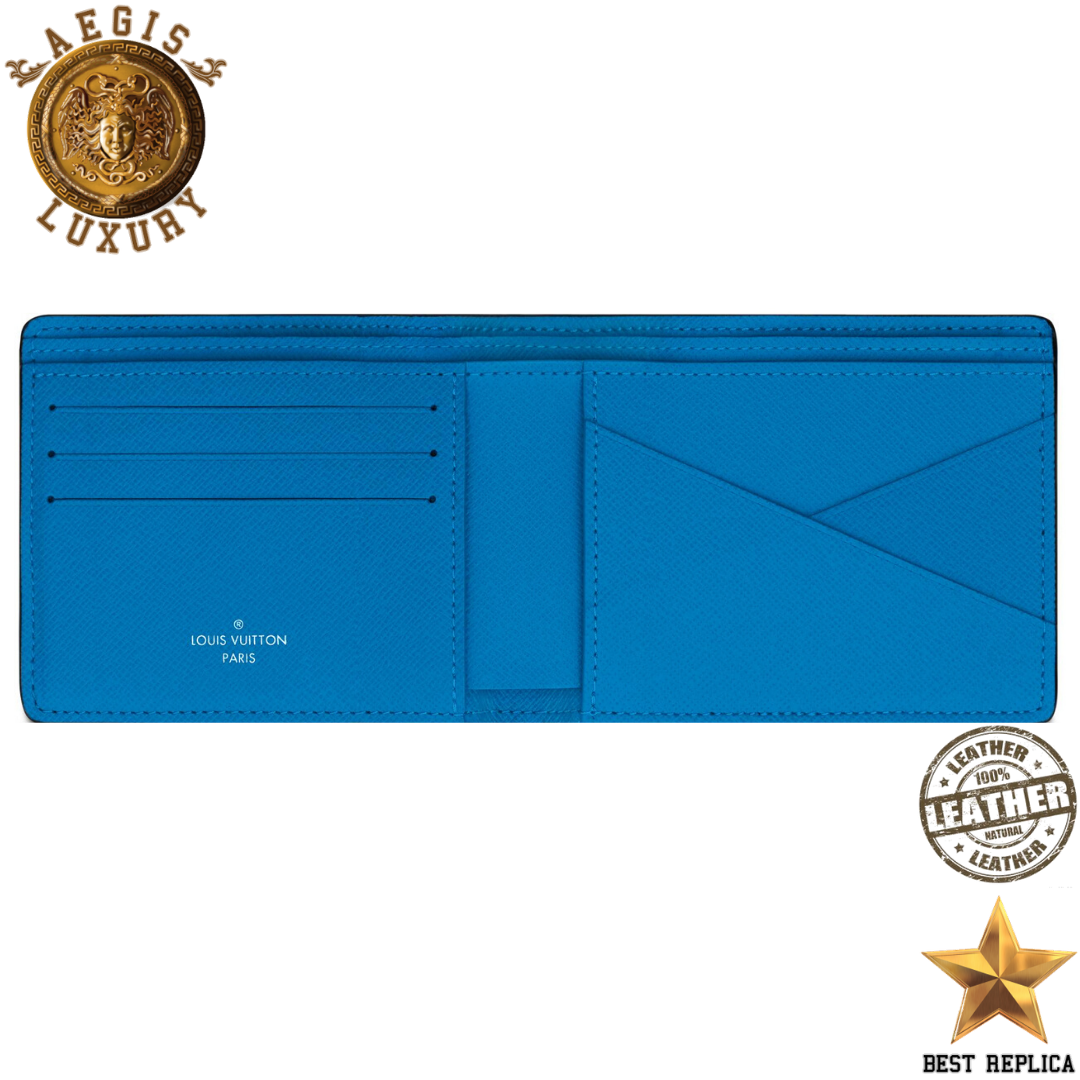 replica-louis-vuitton-taiga-leather-black-blue-wallet-aegis-fashion
