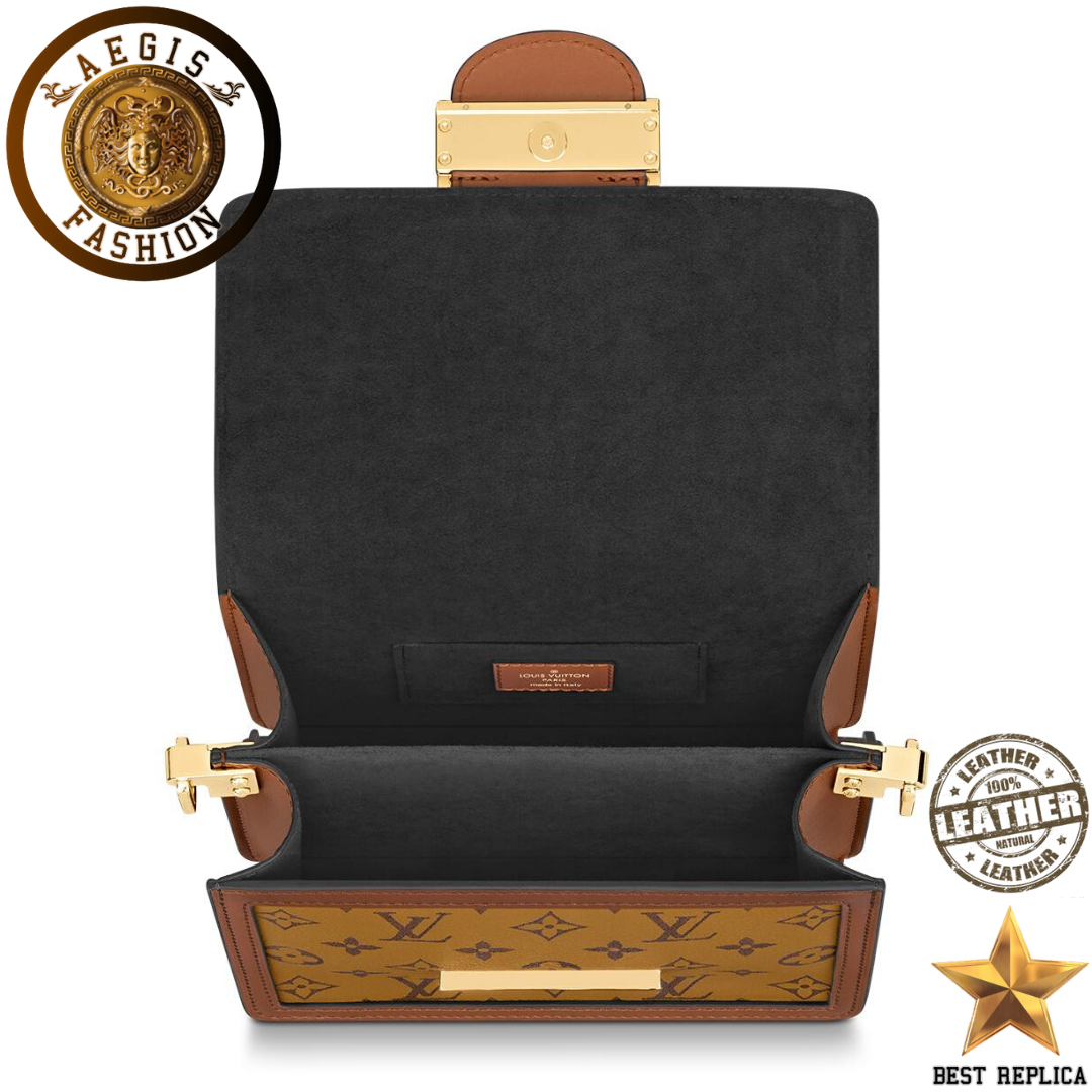 replica-2020-new-this-season-louis-vuitton-mini-dauphine-monogram-reverse-canvas-handbag-aegis-fashion