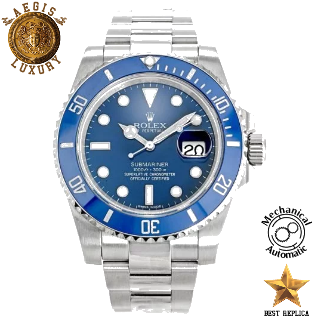 replica-rolex-oyster-perpetual-submariner-blue-116619lb-aegis-fashion