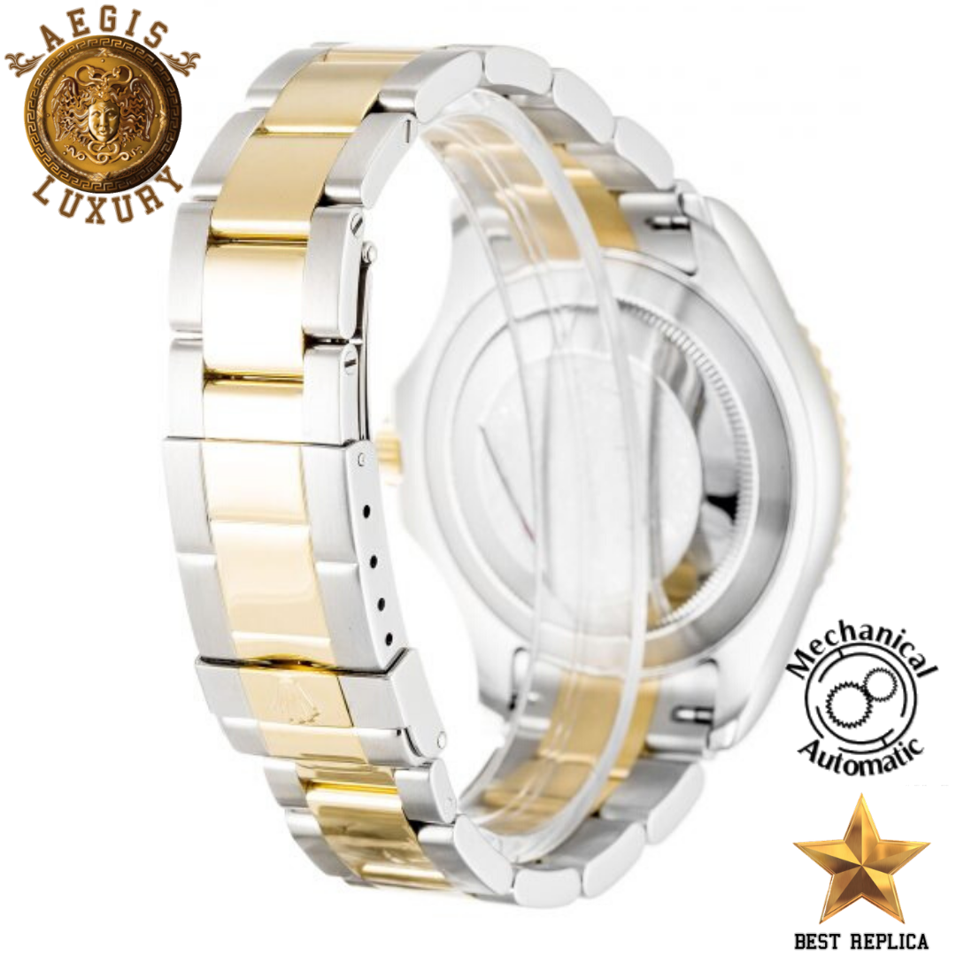 replica-rolex-yacht-master-ii-white-dial-yellow-gold-bezel-silver-steel-case-yellow-gold-and-silver-bracelet-aegis-fashion