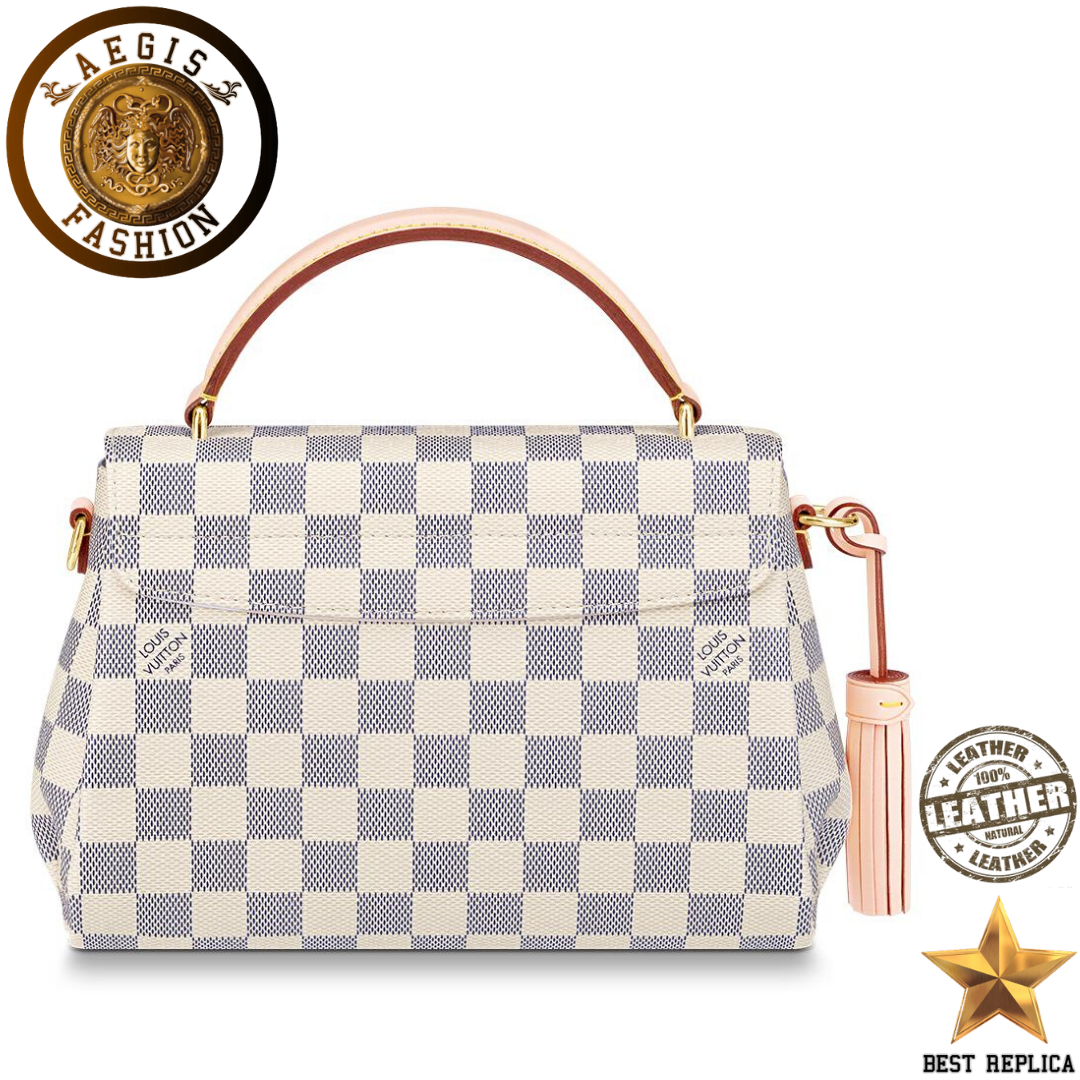 replica damier azur louis vuitton croisette high end handbag buvola