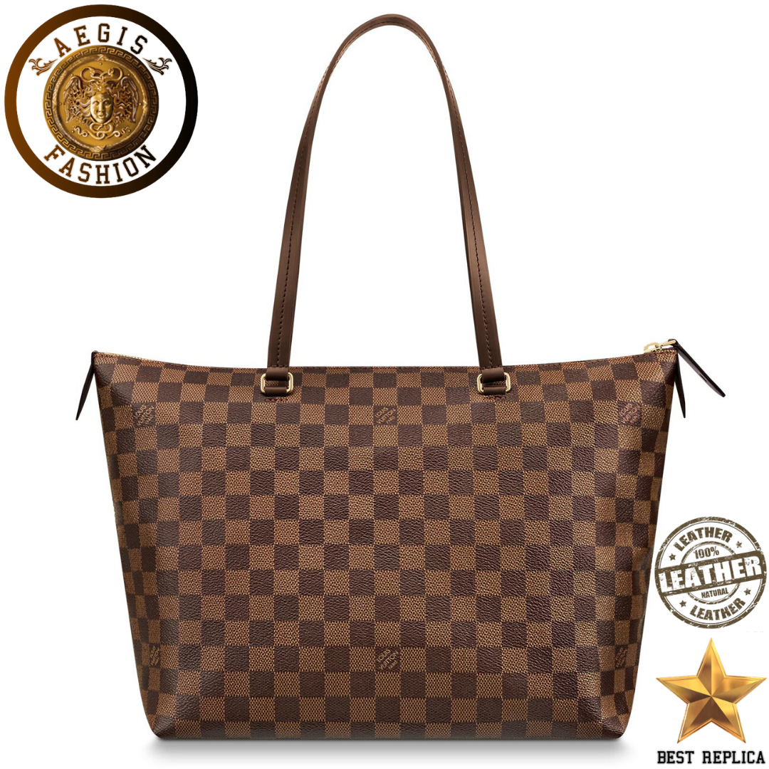 replica damier ebene canvas louis vuitton lena mm high end handbag buvola