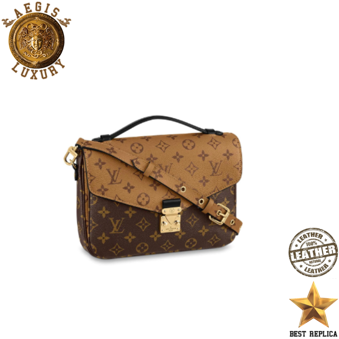 replica monogram reverse canvas pochette metis louis vuitton luxury crossbody premium craftsmanship buvola