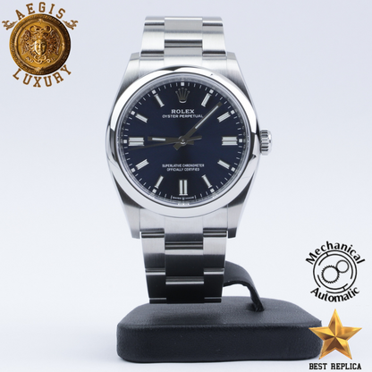 replica-2020-rolex-oyster-perpetual-36-bright-blue-126000-2020-novelty-aegis-fashion
