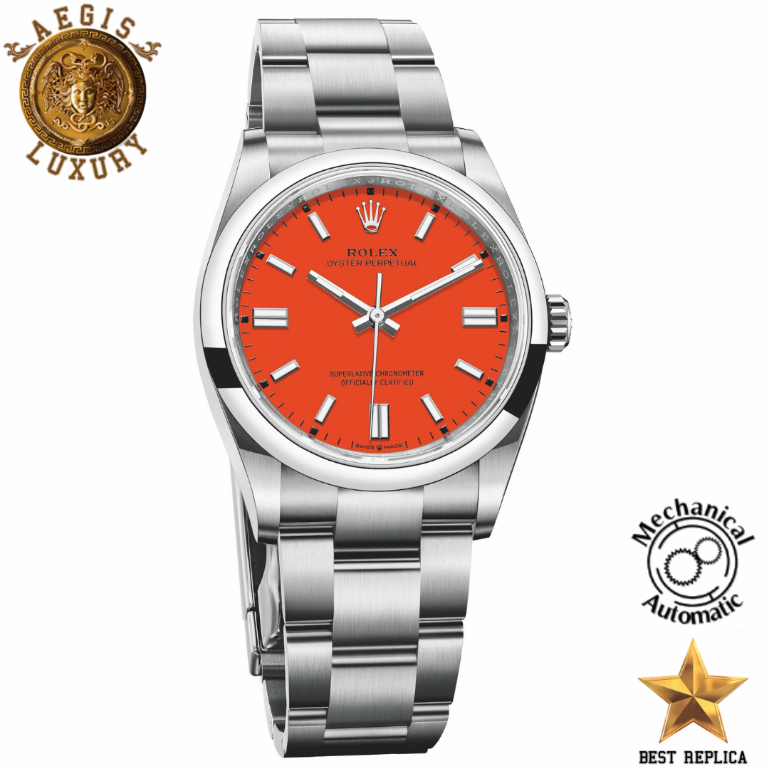 replica-2020-rolex-oyster-perpetual-36-orange-126000-2020-novelty-aegis-fashion