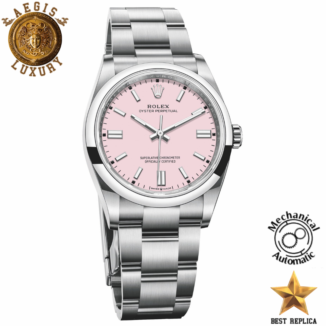 replica-2020-rolex-oyster-perpetual-36-pink-126000-2020-novelty-aegis-fashion