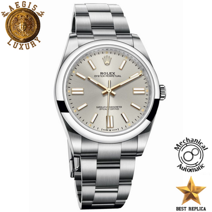 replica-2020-rolex-oyster-perpetual-36-bright-silver-126000-2020-novelty-aegis-fashion