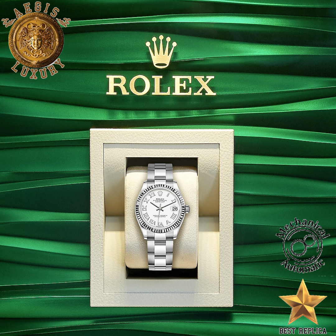 Replica-2021-new-model-oyster-perpetual-datejust-31-mm-in-white-rolesor-features-a-mint-white-dial-and-a-oyster-bracelet-aegis-fashion