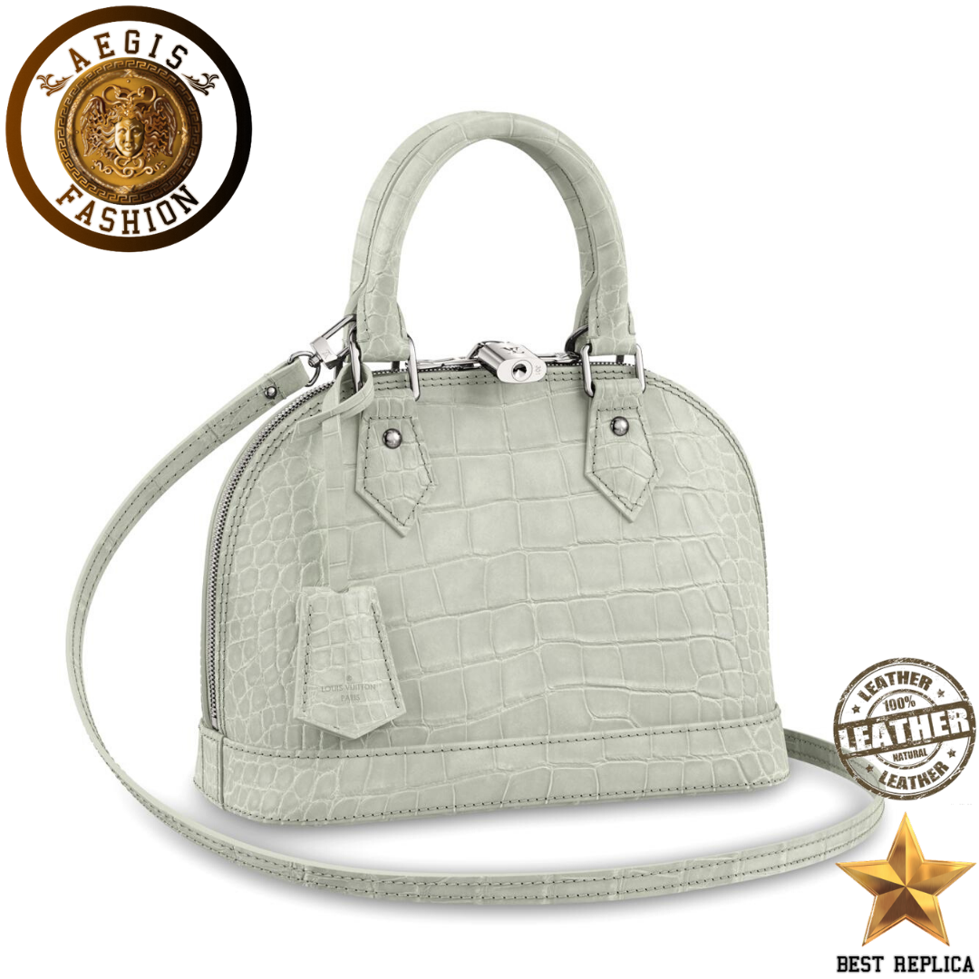 replica-louis-vuitton-alma-bb-crocodilien-mat-gris-bubble-gum-grey-handbag-aegis-fashion