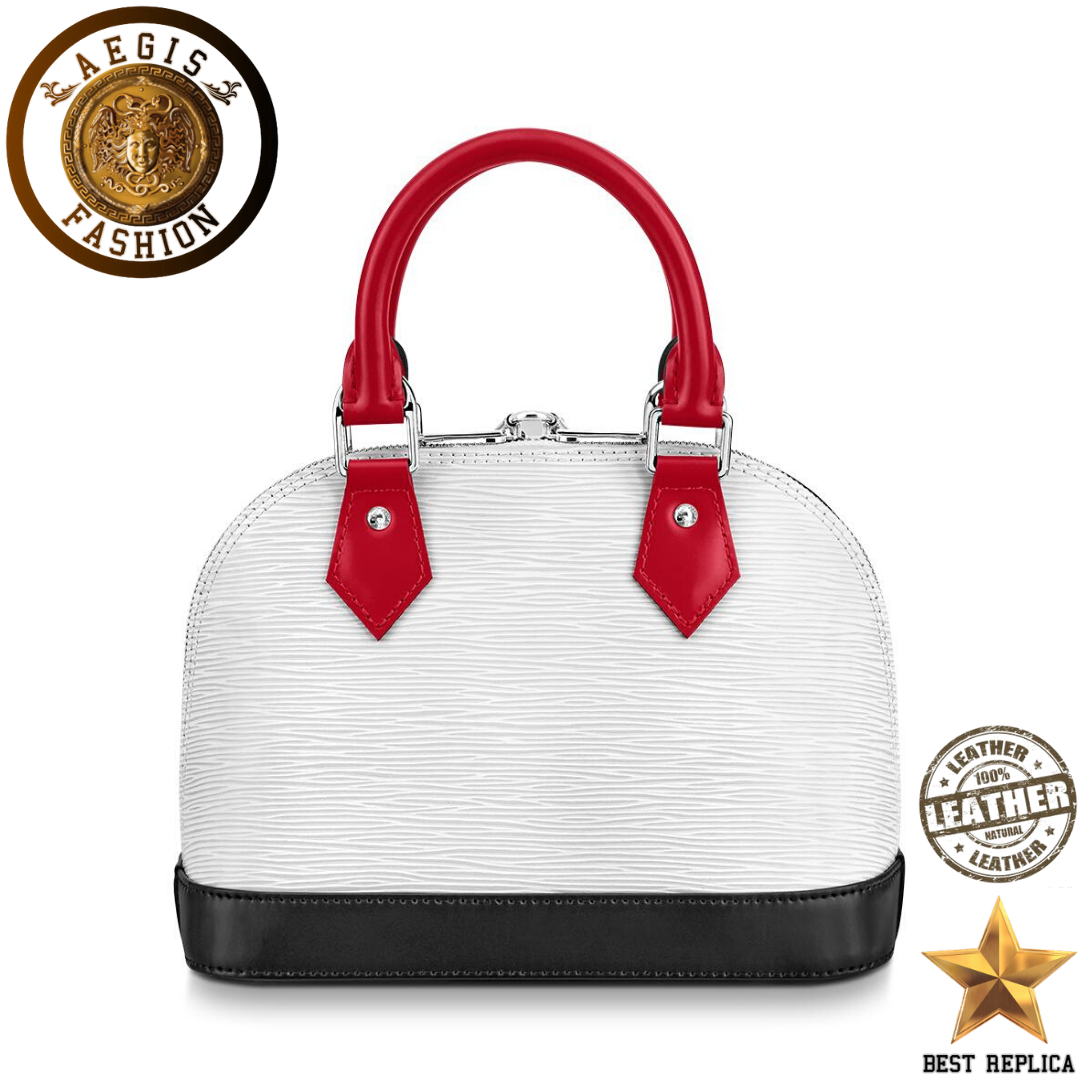 replica-louis-vuitton-alma-bb-epi-leather-blanc-optique-white-scarlet-red-black-handbag-aegis-fashion