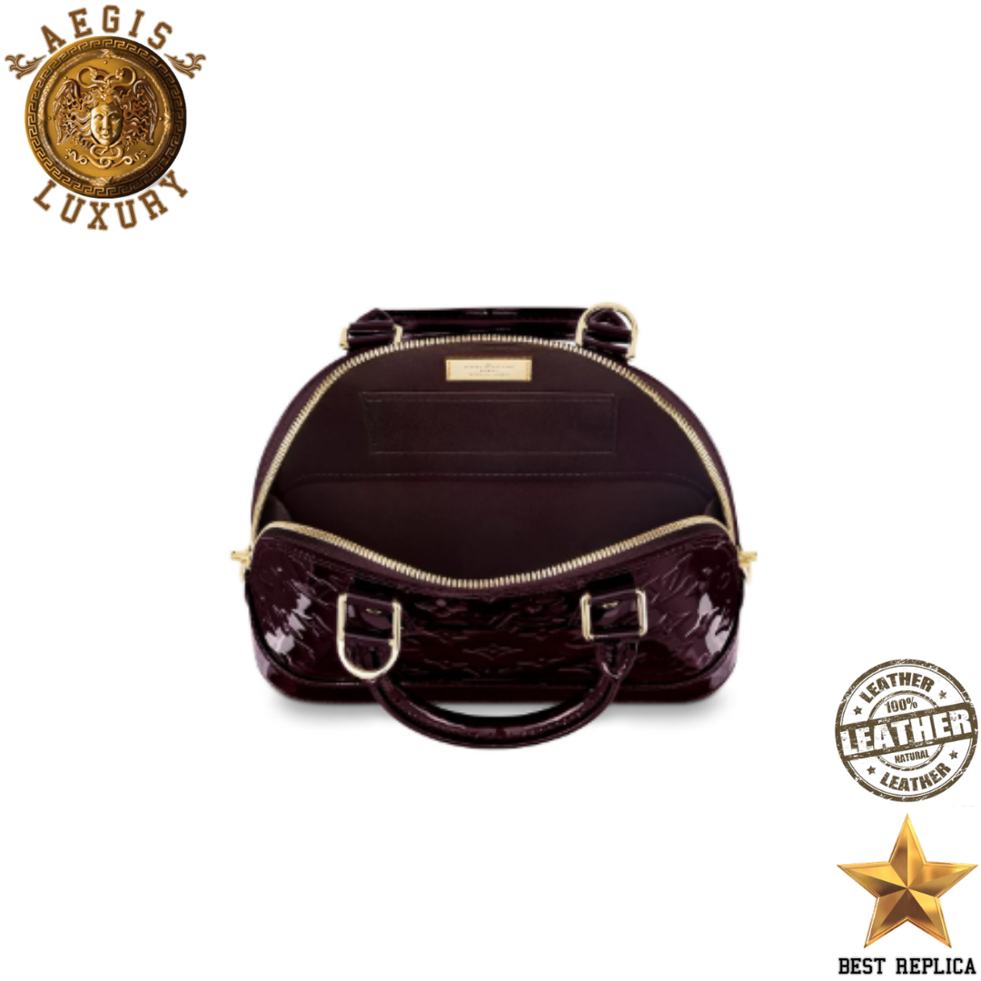 replica-louis-vuitton-alma-bb-monogram-vernis-leather-amarante-red-aegis-fashion