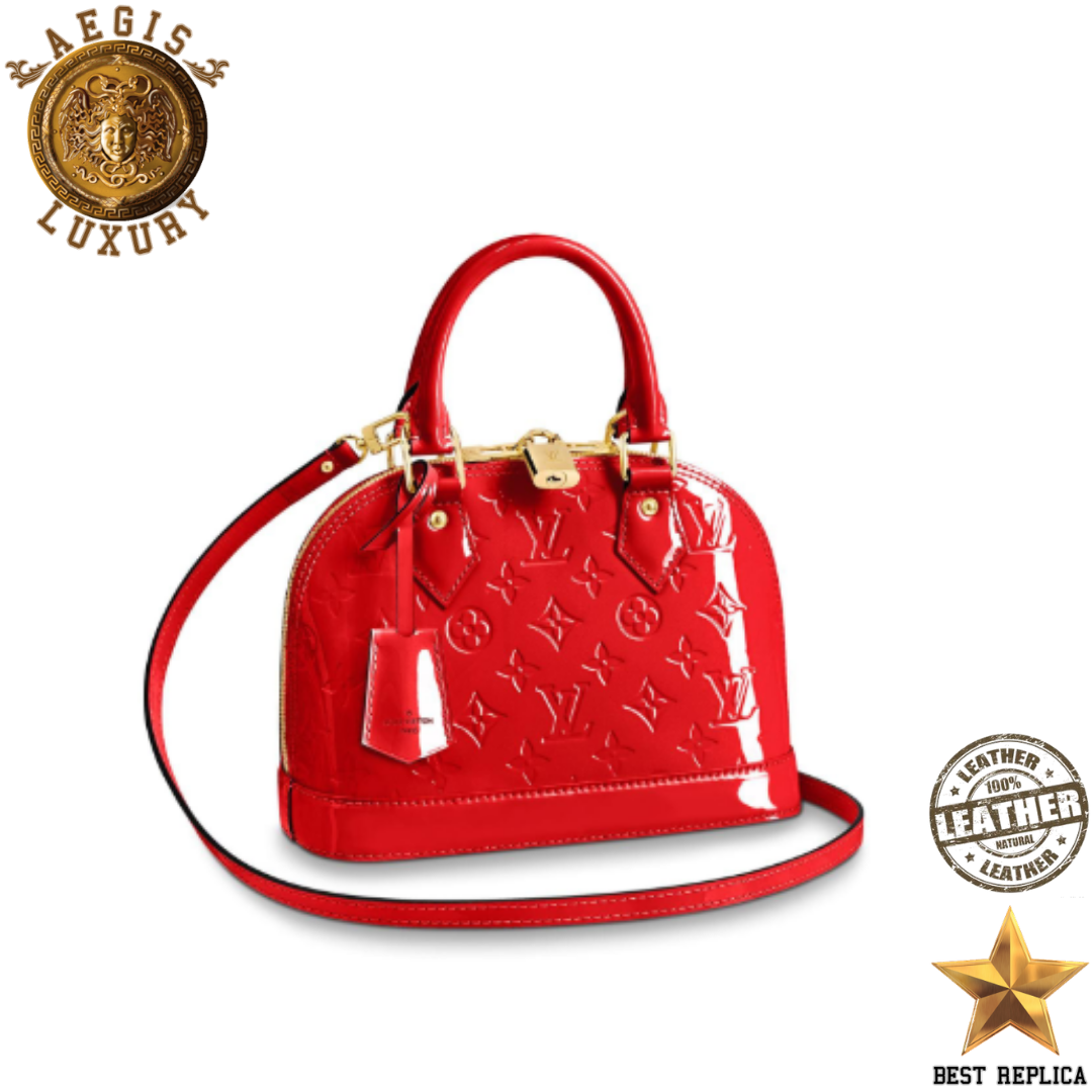 replica-louis-vuitton-alma-bb-monogram-vernis-leather-cherry-red-aegis-fashion