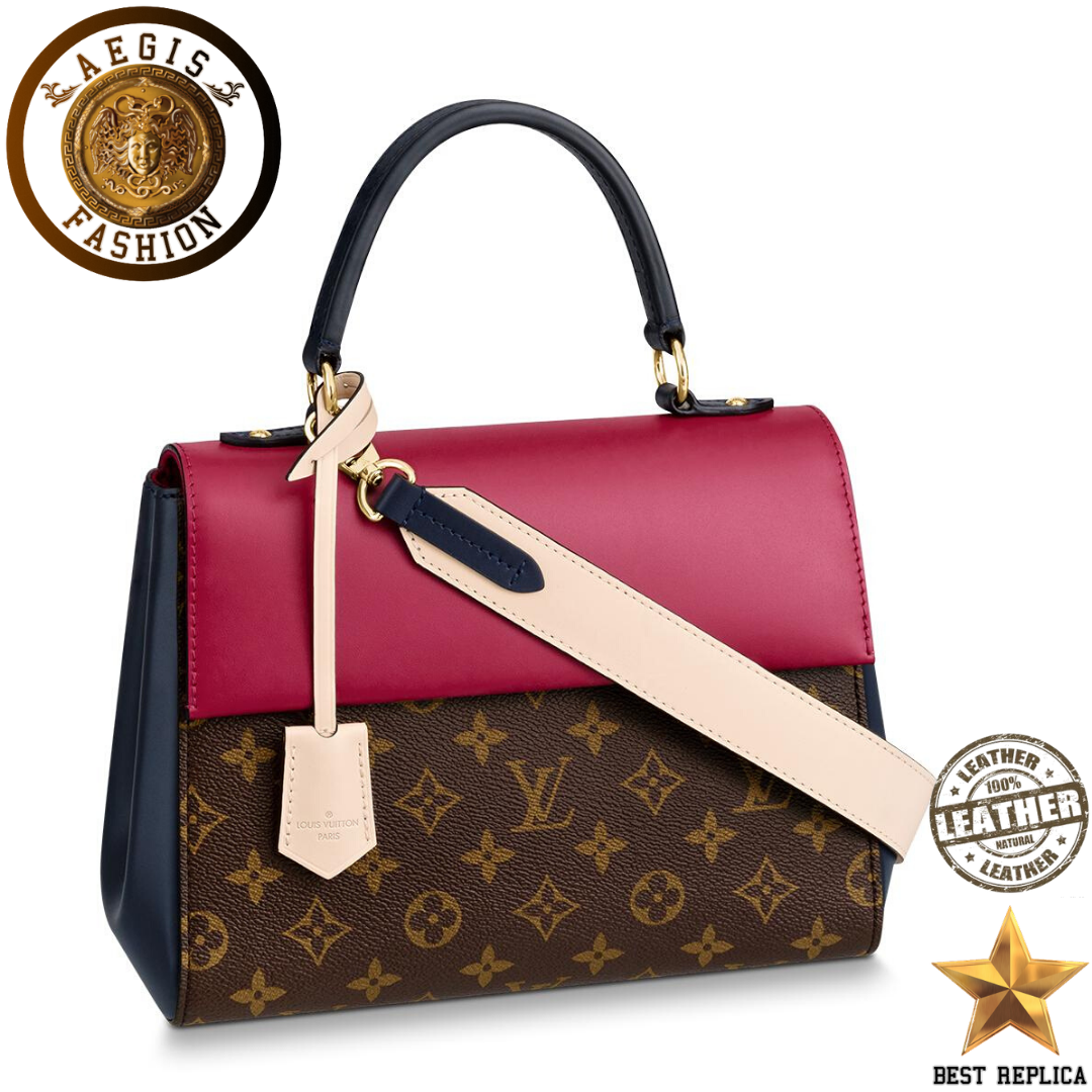 replica-louis-vuitton-cluny-bb-monogram-canvas-lie-de-vin-red-handbag-aegis-fashion