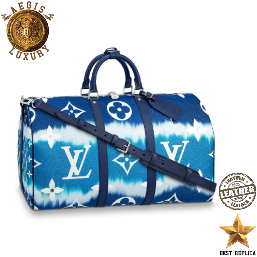 replica-louis-vuitton-escale-keepall-bandouliere-50-blue-monogram-coated-canvas-bag-aegis-fashion