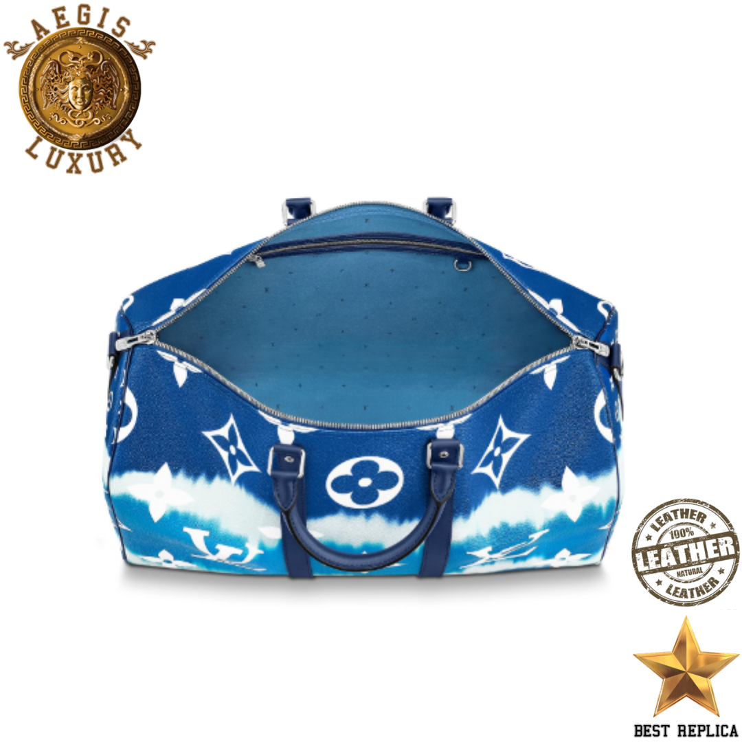 replica-louis-vuitton-escale-keepall-bandouliere-50-blue-monogram-coated-canvas-bag-aegis-fashion